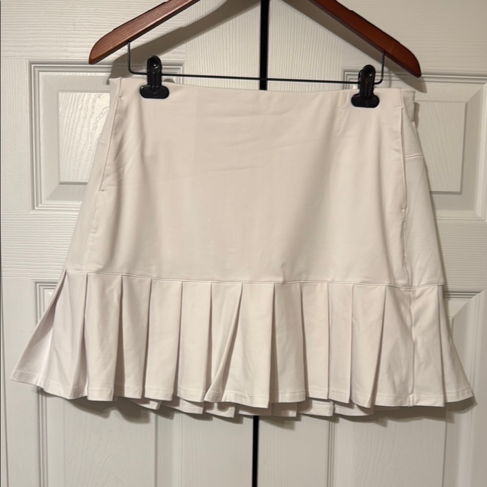 Women’s Lady Hagen Golf/Tennis Skort, White, Size Large